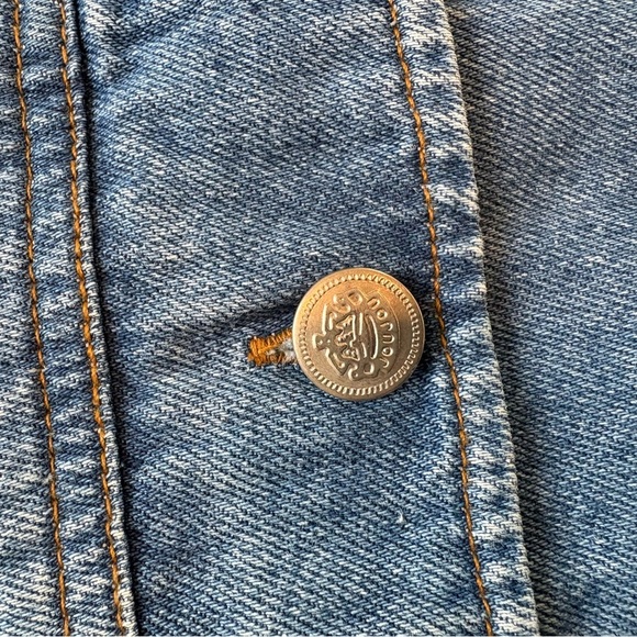 Jou Jou Blue Denim Vest - Picture 4 of 6